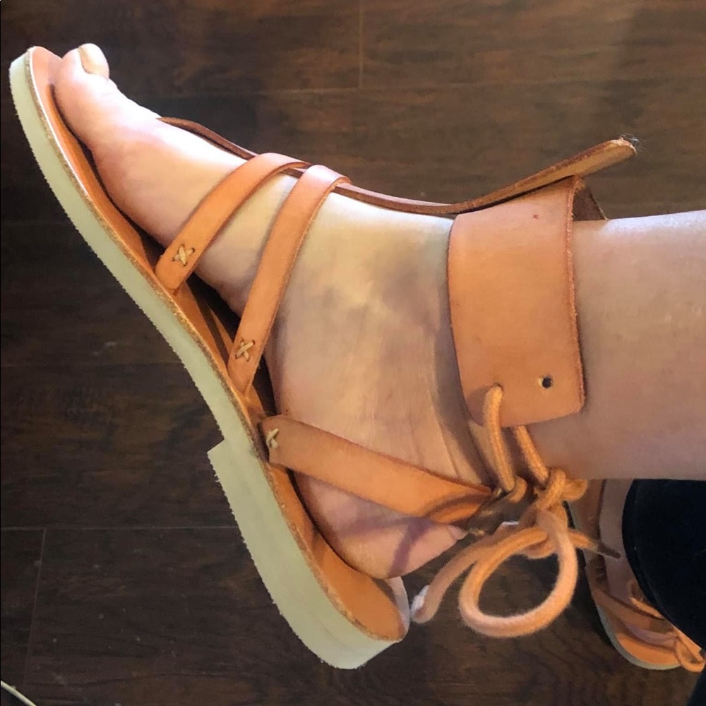 Free People Leather Gladiator style Sandals